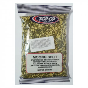 Topop Mung Dal Split (Linte Galbena cu Coaja Mung) 500g