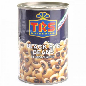 TRS Canned Boiled Black Eye Beans (Fasole Alba cu ochi negru Fiarta Conservat) 400g