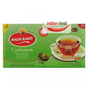 Wagh Bakri Cardamom Tea Bags 100 pliculete