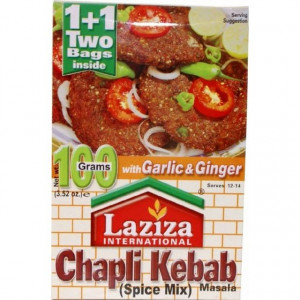 LAZIZA Chappli Kebab Masala (Condiment pentru Chiftelute) 100g