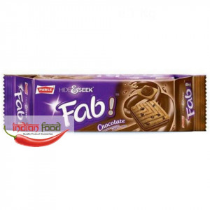 PARLE Hide & Seek Fab Chocolate (De-a v-ati ascunselea Biscuiti Aroma si Fulgi de Ciocolata) 112g