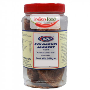 TOPOP Jaggery Kolapur (Zahar Brut) 500g