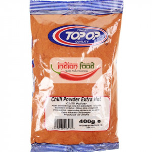 TopOp Red Chilli Powder Extra Hot (Boia Iute Rosie) 400g