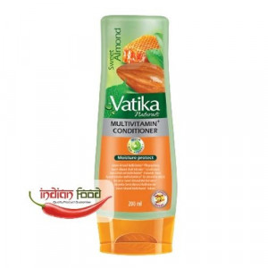 Vatika Conditioner Sweet Almond Multivitamin (Balsam de Par cu Migdale Dulci Miere+Iaurt) 200ml