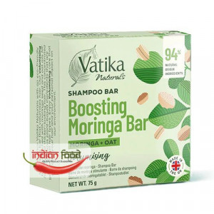 Vatika Volumizing Moringa Shampoo Bar (Baton de Sampon cu Moringa si Ovaz ) 75g
