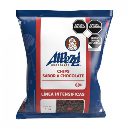 CHIPS CHOCOLATE ALPEZZI BOLSA DE 1 kg (SEMIAMARGO)