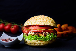 Barbecue Vegan Burger