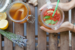 Kombucha pro-biotic tea