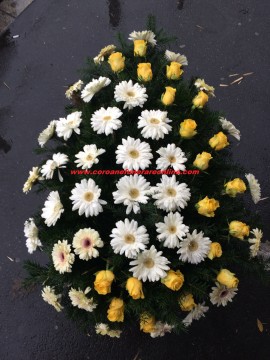 Coroane Funerare Bucuresti Gerbera