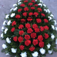 Coroana Funerara Ieftina Din Crizantema