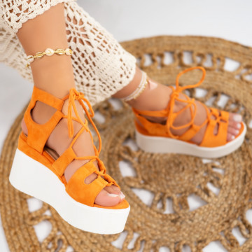 Sandale cu platforma cod: S6546