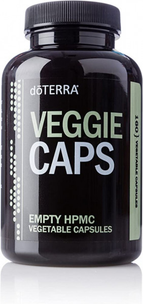 Capsule vegetale VEGGIE pentru uleiuri esentiale doterra, 160 buc doTerra