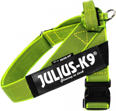 Ham Banda IDC Julius K9 pentru caini, Marimea 2, 28-40kg, NEON