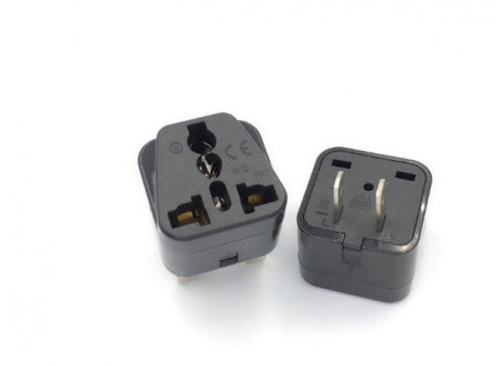 Adaptor incarcator priza EU la USA stecher Romania la America, Canada, Mexic, Japonia, varianta mare