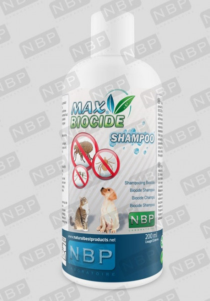 NBP Sampon antiparazitar pentru caini si pisici, 200 ml