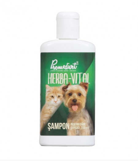 Sampon Herba-Vital pentru caini si pisici 200 ml