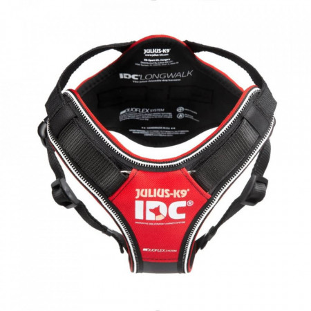 Ham IDC Power pentru caini Julius K9 LONGWALK, Rosu