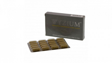 Supliment nutraceutic pentru caini si pisici, Wyzium x 40 comprimate