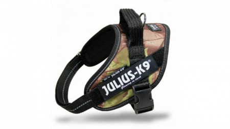 Ham IDC Power pentru caini Julius K9, CAMUFLAJ WOODLAND