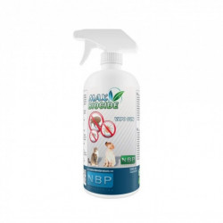 Spray antiparazitar pentru caini NBP 200 ml împotriva parazițiilor, puricilor și căpușelor.