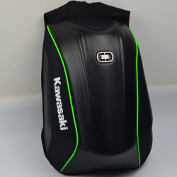 Rucsac moto cu inscriptiile Kawasaki