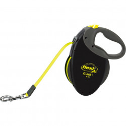 Lesa retractabila Flexi, Giant L , Neon, 8m, pana la 50 kg