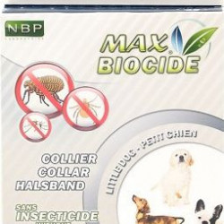 Zgarda Antiparazitara NBP Caine 38 cm - ecologica pentru caini