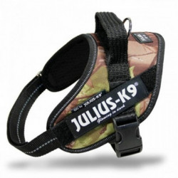Ham IDC Power pentru caini Julius K9, CAMUFLAJ WOODLAND