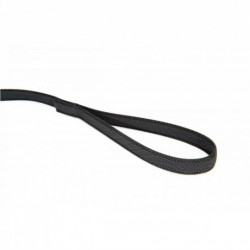 Lesa antiderapanta neagra cu maner pentru caini, Julius-K9, 20 mm/ 2 m