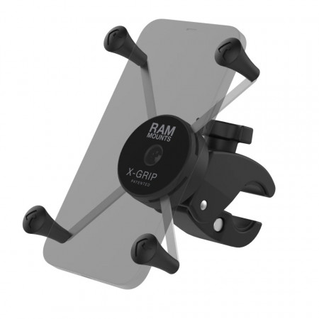 UNPKD RAM HANDLEBAR MOUNT WITH LARGE X-GRIP AND TOUGHCLAW