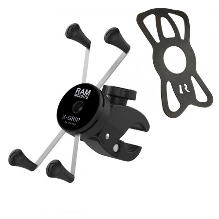 UNPKD RAM HANDLEBAR MOUNT WITH LARGE X-GRIP AND TOUGHCLAW