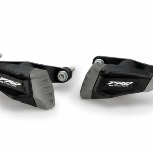 Frame sliders PUIG PRO 2.0 21316N black with grey rubber