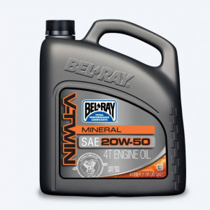 Ulei de motor Bel-Ray V-TWIN MINERAL 20W-50 4 l
