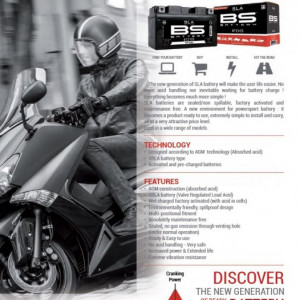Baterie activata din fabrica BS-BATTERY BTX5L (FA) (YTX5L (FA)) SLA