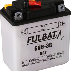 Baterie conventionala FULBAT 6N6-3B include electrolit