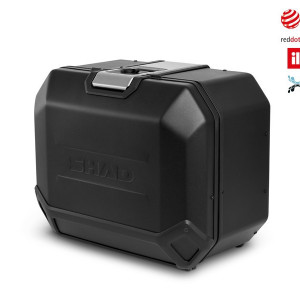 Cutie laterala aluminiu SHAD Terra TR47 D0TR47100LB Editie Black stanga