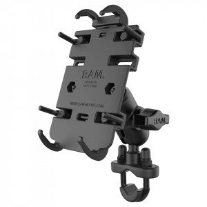 UNPKG RAM QUICK-GRIP PHONE HOLDER WITH SHORT ARM AND U-BOLT