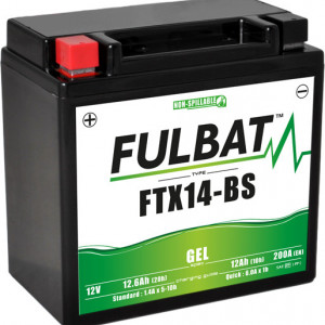 Baterie cu gel FULBAT FTX14-BS GEL (YTX14-BS GEL)