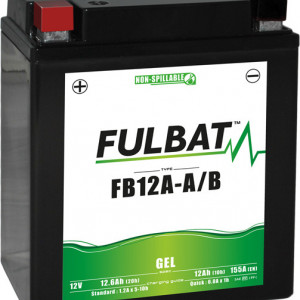 Baterie cu gel FULBAT FB12A-A/B GEL (YB12A-A/B GEL)