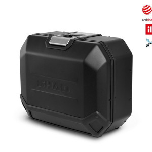 Cutie laterala aluminiu SHAD Terra TR36 D0TR36100LB Editie Black stanga
