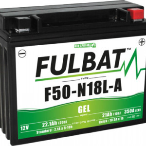 Baterie cu gel FULBAT F50-N18L-A GEL (12N18-3A) (Y50-N18L-A GEL)