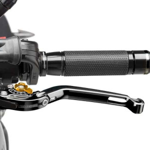 Clutch lever without adapter PUIG 260NO foldable black/gold