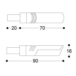 Semnalizatoare led BARRACUDA IDEA B-LUX (set)