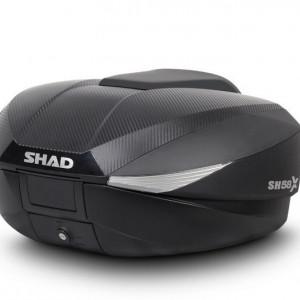 Top case SHAD SH58X Carbon (expandable concept) with PREMIUM lock