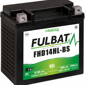 Baterie cu gel FULBAT FHD14HL-BS GEL (Harley.D) (YHD14HL-BS GEL)