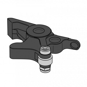 Brake lever adapter PUIG 20871N Negru