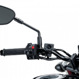 Backmirror handlebar support PUIG 3534N Negru