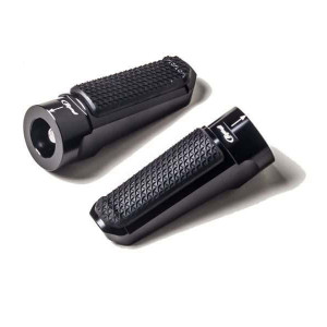 Footpegs without adapters PUIG SPORT 7318N Negru with rubber