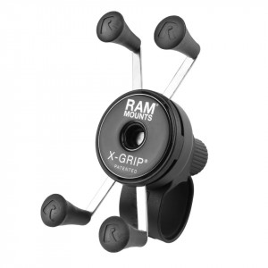 UNPKD RAM HANDLEBAR MOUNT WITH X-GRIP PHONE HOLDER