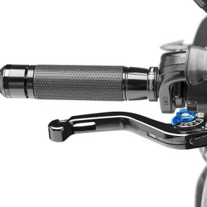 Brake lever without adapter PUIG 180NA standard negru/albastru